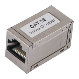 Equip 221161 Adaptador Cat5e 2x RJ45 1:1 Blindado Plata
