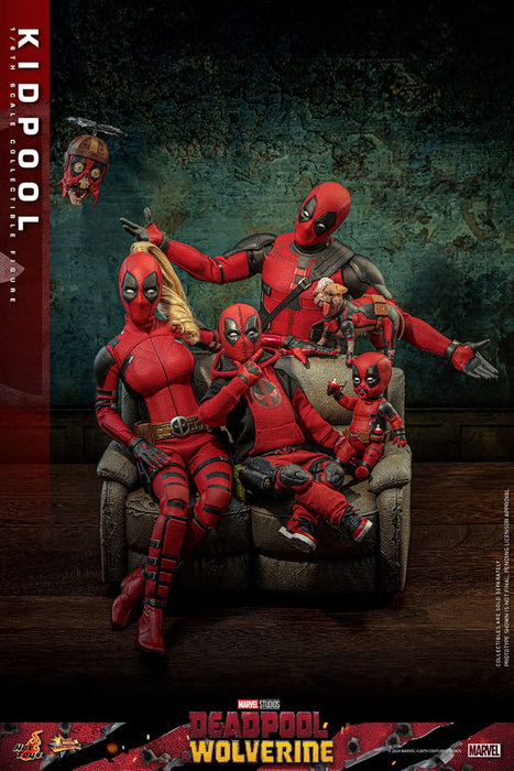 Deadpool & Wolverine Movie Masterpiece Figura 1/6 Kidpool 22 cm Deadpool & Wolverine Movie Masterpiece Figura 1/6 Kidpool 22 cm