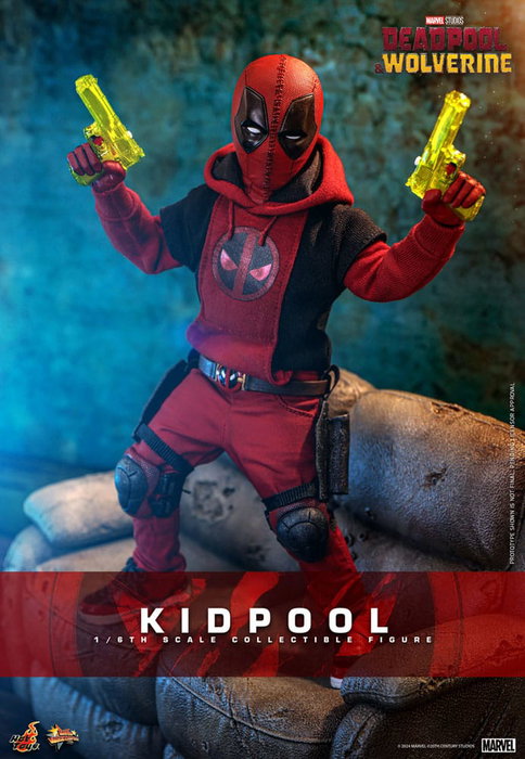 Deadpool & Wolverine Movie Masterpiece Figura 1/6 Kidpool 22 cm Deadpool & Wolverine Movie Masterpiece Figura 1/6 Kidpool 22 cm