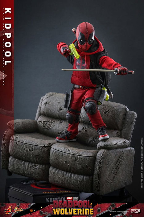 Deadpool & Wolverine Movie Masterpiece Figura 1/6 Kidpool 22 cm Deadpool & Wolverine Movie Masterpiece Figura 1/6 Kidpool 22 cm