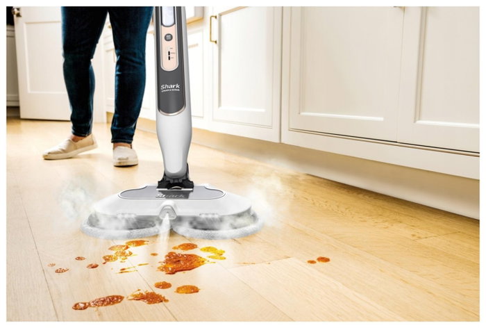 Shark S8201EU Steam & Scrub Trapeador a Vapor Blanco