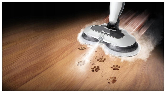 Shark S8201EU Steam & Scrub Trapeador a Vapor Blanco