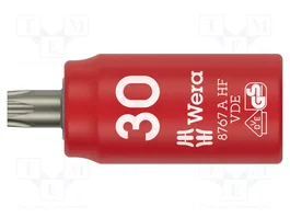 WERA Vaso Torx®-bit aislado TX30 1/4 pulg. 36mm