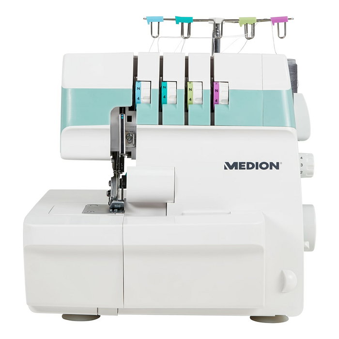 Medion LIFE® MD19169 SO90 Máquina de coser Overlock Turquesa Medion LIFE® MD19169 SO90 Máquina de coser Overlock Turquesa