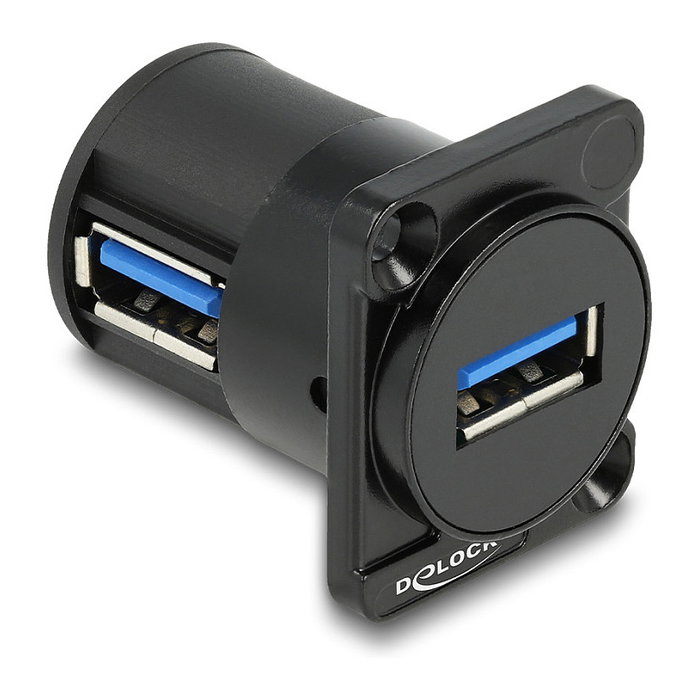 DeLOCK 88059 Módulo Keystone USB 2.0 Tipo-A hembra a hembra 90°
