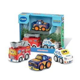 Vtech VTE3417764205058 Tut Tut Bolides Vehículos Serie Pro Trio Box Set Francés