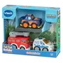 Vtech VTE3417764205058 Tut Tut Bolides Vehículos Serie Pro Trio Box Set Francés