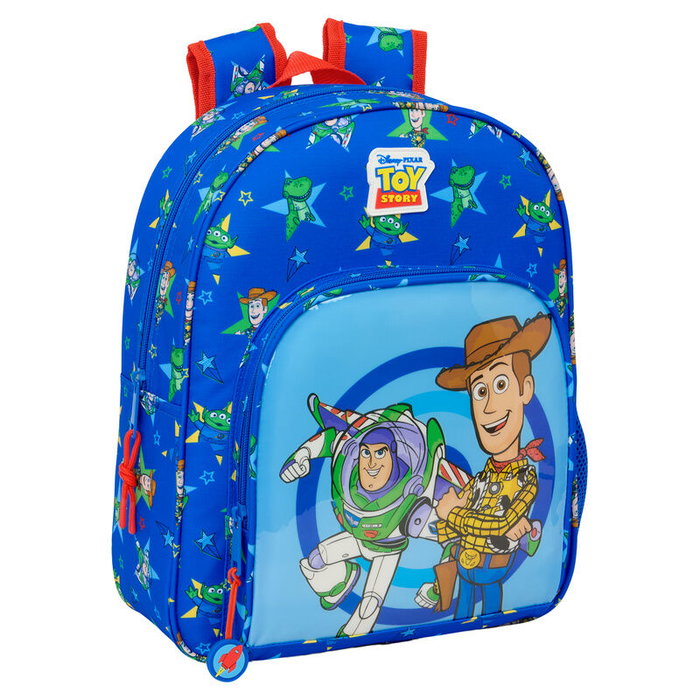 SAFTA Mochila Good Vibes Toy Story Disney Pixar 34cm Adaptable a Carrito Portamochilas con Bolsillo Lateral Portabotellas SAFTA Mochila Good Vibes Toy Story Disney Pixar 34cm Adaptable a Carrito Portamochilas con Bolsillo Lateral Portabotellas