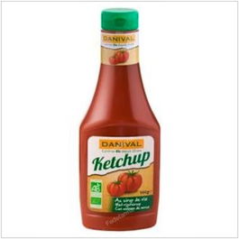 DANIVAL Ketchup 560Gr. Bio S/A Orgánico Sin Azúcares Añadidos