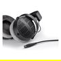 Beyerdynamic Auriculares de estudio DT 900 PRO X - Circumaurales abiertos, cable 3m con conectores 3.5/6.35 mm, 5-40000 Hz, 48 Ohm, color negro/gris
