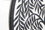 DKD Home Decor Decoración de Pared de Metal Árbol Negro (Set de 2)