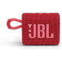 Altavoz con Bluetooth JBL GO 3/ 4.2W/ 1.0/ Rojo