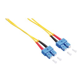 LogiLink Cable de parcheo de fibra óptica OS2 SC/SC 3,0m 9/125µ Duplex