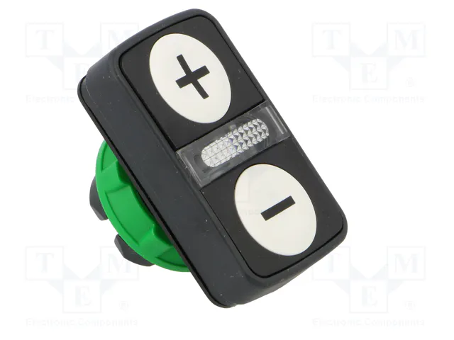 SCHNEIDER ELECTRIC Interruptor Doble Harmony XB5 22mm Blanco/Blanco
