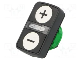 SCHNEIDER ELECTRIC Interruptor Doble Harmony XB5 22mm Blanco/Blanco