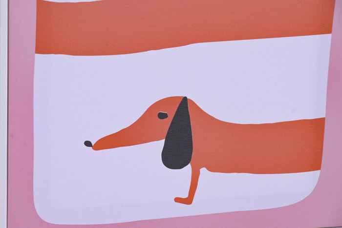 DKD Home Decor Cuadro Lienzo Perro Surtido 30x2x40 cm