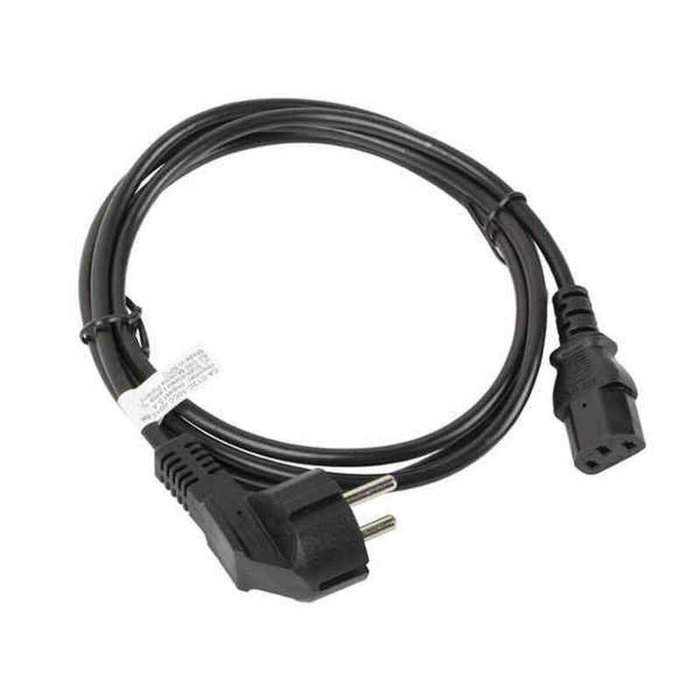 Lanberg CA-C13C-10CC-0018-BK Cable de alimentación Schuko a IEC320 C13, 1,8 m, Negro