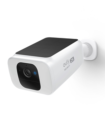 EUFY Solocam S40 Cámara de Seguridad IP Inalámbrica, Interior/Exterior, 2K (2048x1080), Visión Nocturna 8m, Audio 2 Vías, Montaje en Pared, Blanco