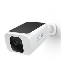Anker Eufy Spotlight Cam Solar - Cámara de Seguridad Exterior 2K con Panel Solar