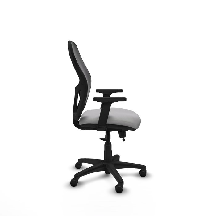 PIQUERAS Y CRESPO Silla de oficina Alocén traslack malla negra Bali gris claro PIQUERAS Y CRESPO Silla de oficina Alocén traslack malla negra Bali gris claro