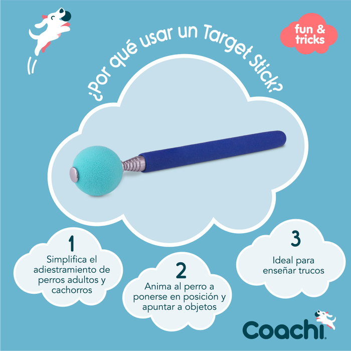Juguete de adiestramiento Coachi Stick Azul Juguete de adiestramiento Coachi Stick Azul