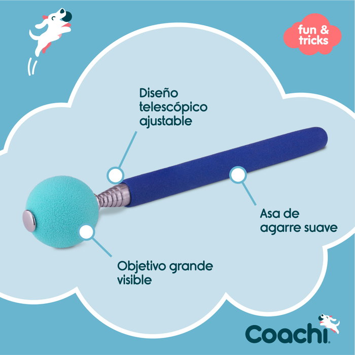 Juguete de adiestramiento Coachi Stick Azul Juguete de adiestramiento Coachi Stick Azul