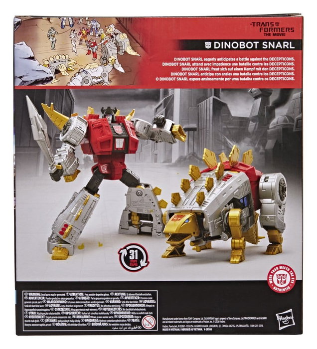 Hasbro Transformers Studio Series Dinobot Snarl Leader Class 20 cm