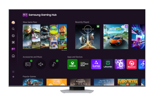 Samsung TQ85Q80DATXXC Smart TV QLED 4K UHD 85 pulgadas (216 cm) Plata