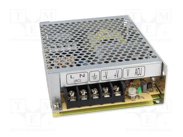 MEAN WELL RS-75-15 Alimentador de impulso 75W 15VDC 5A