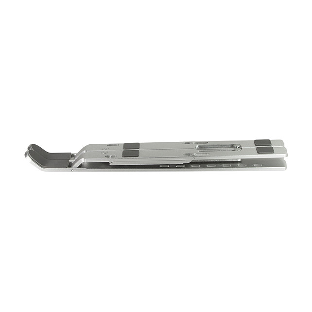 LogiLink Soporte para notebook plegable de aluminio plateado