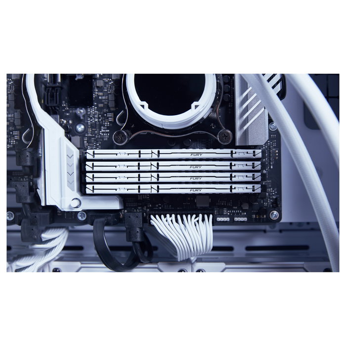 Kingston FURY Beast EXPO 64GB Kit (2x32GB) DDR5 6000MT/s CL30 DIMM Blanco - KIT OF 2