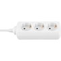 Rev Regleta de enchufes 3-fold Standard 5m blanco