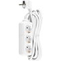Rev Regleta de enchufes 3-fold Standard 5m blanco
