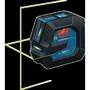 Bosch Professional GLL 20-22 G Láser de línea verde, Doble alimentación, Precisión ± 0,3 mm/m