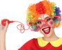 Gafas Gigante Broma Lanza Agua Circo Rojo Accesorio para Payaso o Clown Bromista