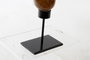DKD Home Decor Decoración Cristal Metal Bicolor 16,5x8x47 cm