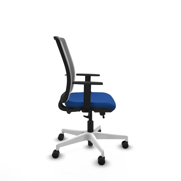 PIQUERAS Y CRESPO Silla de oficina Haches Azul y Gris