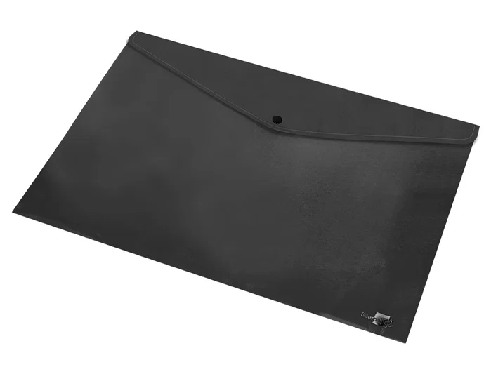 Liderpapel Carpeta dossier con broche DIN A3 negro opaco