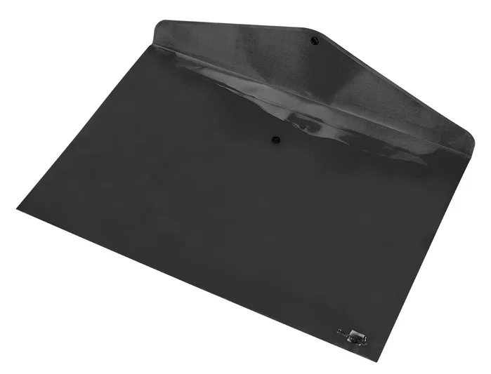 Liderpapel Carpeta dossier con broche DIN A3 negro opaco