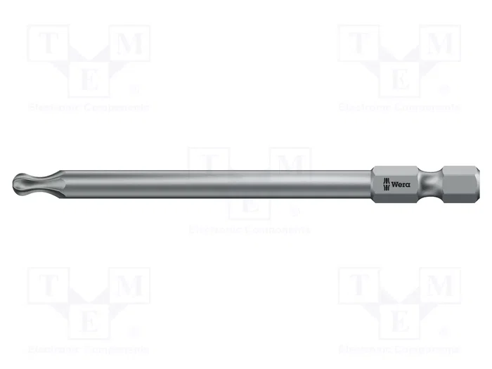 WERA Punta de destornillador Torx® esférica TX15 de 89 mm WERA Punta de destornillador Torx® esférica TX15 de 89 mm