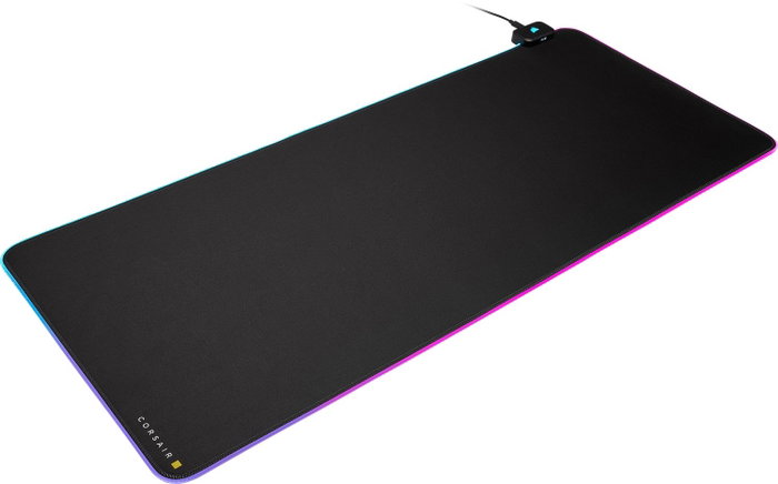 Corsair MM700 RGB Alfombrilla de ratón para juegos Negro Extended-XL