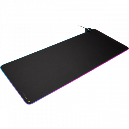 Corsair CH-9417070-WW Alfombrilla de ratón para juegos MM700 RGB, Negro, Caucho, 930mm x 400mm, Base Antideslizante, Retroiluminación LED Corsair CH-9417070-WW Alfombrilla de ratón para juegos MM700 RGB, Negro, Caucho, 930mm x 400mm, Base Antideslizante, Retroiluminación LED