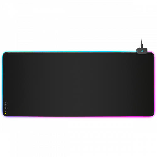 Corsair CH-9417070-WW Alfombrilla de ratón para juegos MM700 RGB, Negro, Caucho, 930mm x 400mm, Base Antideslizante, Retroiluminación LED Corsair CH-9417070-WW Alfombrilla de ratón para juegos MM700 RGB, Negro, Caucho, 930mm x 400mm, Base Antideslizante, Retroiluminación LED