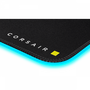 Corsair CH-9417070-WW Alfombrilla de ratón para juegos MM700 RGB, Negro, Caucho, 930mm x 400mm, Base Antideslizante, Retroiluminación LED