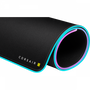 Corsair CH-9417070-WW Alfombrilla de ratón para juegos MM700 RGB, Negro, Caucho, 930mm x 400mm, Base Antideslizante, Retroiluminación LED