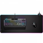 Corsair CH-9417070-WW Alfombrilla de ratón para juegos MM700 RGB, Negro, Caucho, 930mm x 400mm, Base Antideslizante, Retroiluminación LED