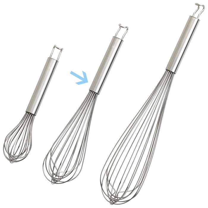 1946 Batidor de Cocina 1946 35 cm Acero Inoxidable 18/10 8 Varillas