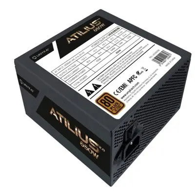 Fuente Alimentación Unykach Atilius 2.0 650W 80+ Bronze ATX Negro