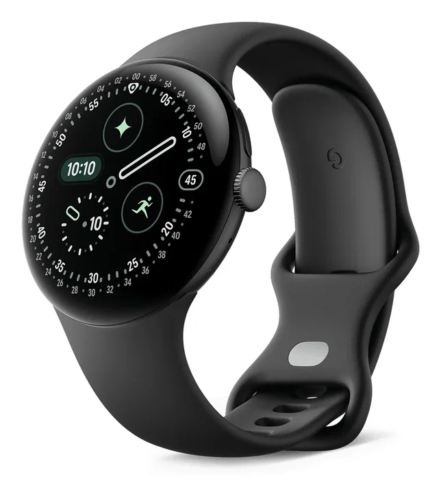 Google Pixel Watch 4 AMOLED 45 mm Pantalla Táctil Negro WiFi GPS