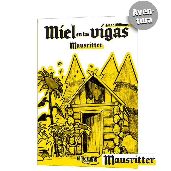 El Refugio de Ryhope Mausritter: Miel en las Vigas Expansión Juego de Rol El Refugio de Ryhope Mausritter: Miel en las Vigas Expansión Juego de Rol